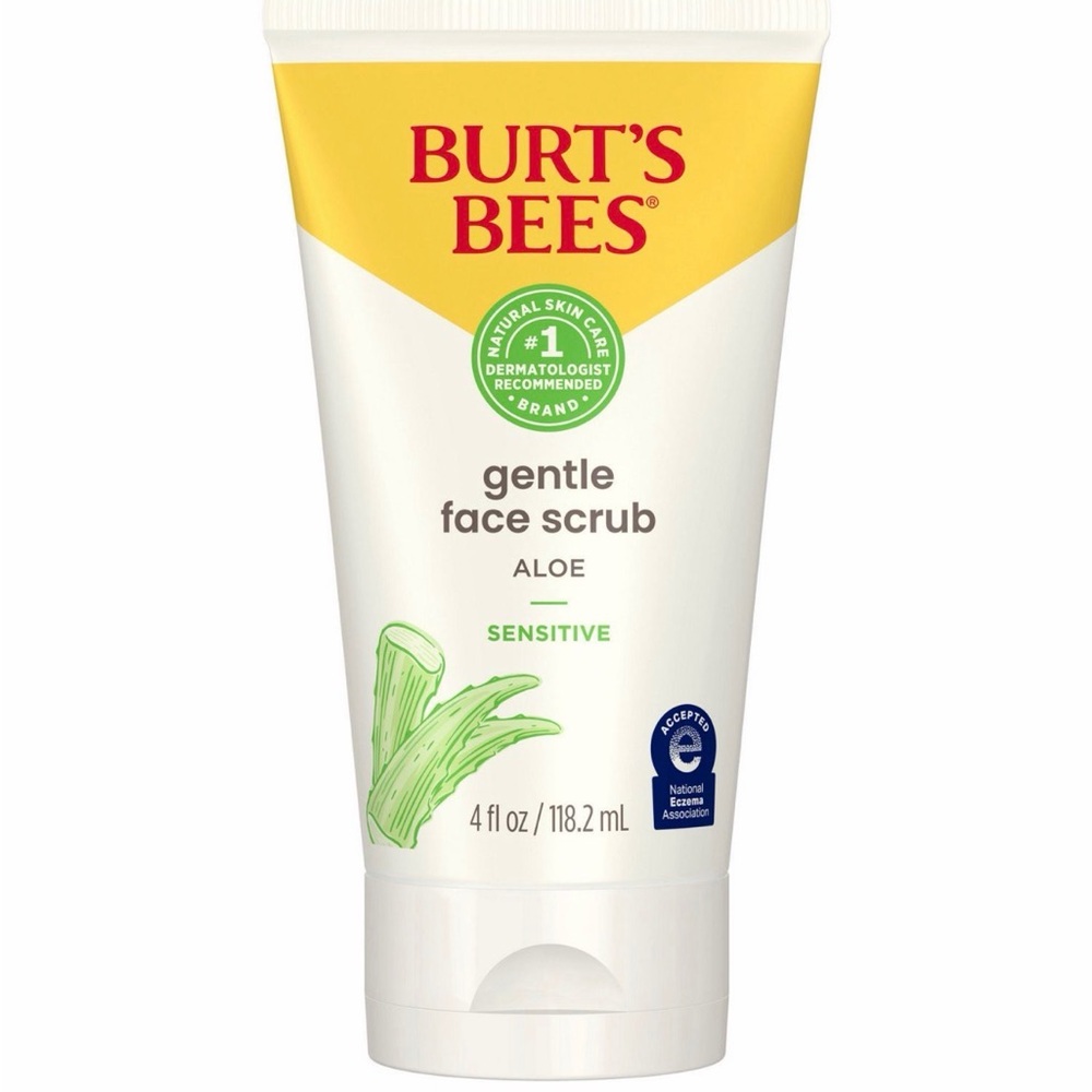 Burt's Bees Gentle Facial Scrub for Sensitive Skin with Aloe Vera